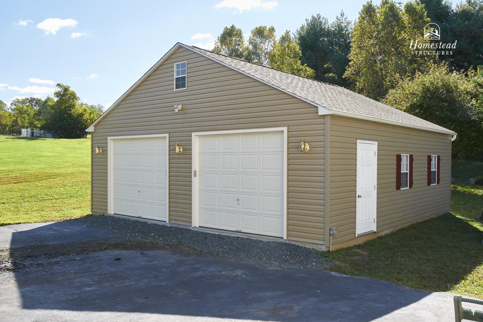 2 Car Garages Homestead Structures